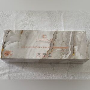 Multi-purpose ceramic hair brush